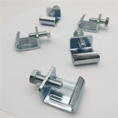 C Form aus Edelstahlmetallklemme